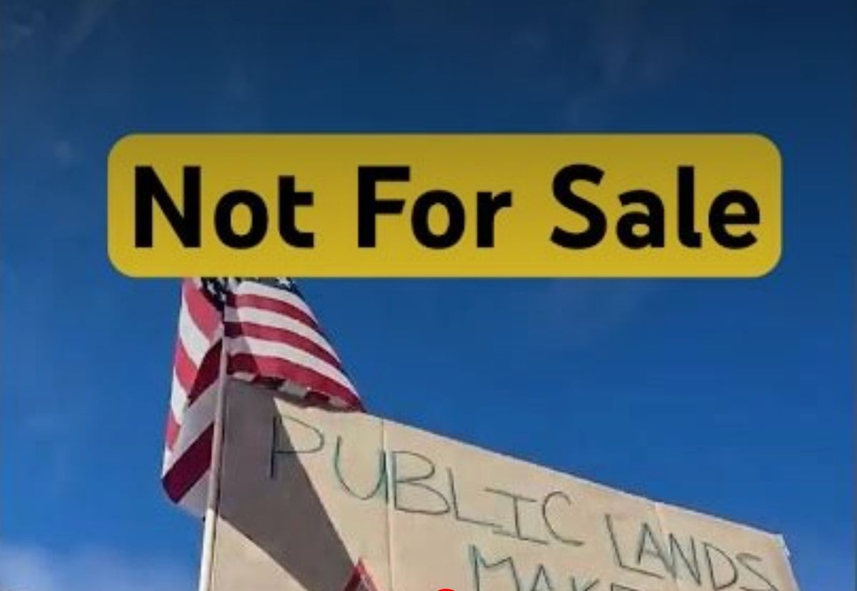 Protest Against Sale of NM Public Lands