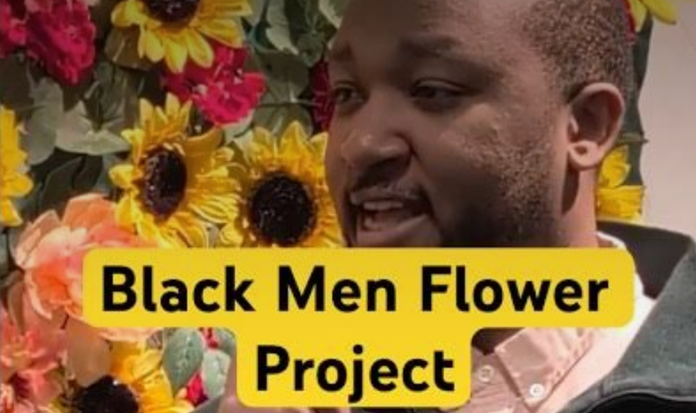 Black Men Flower Project